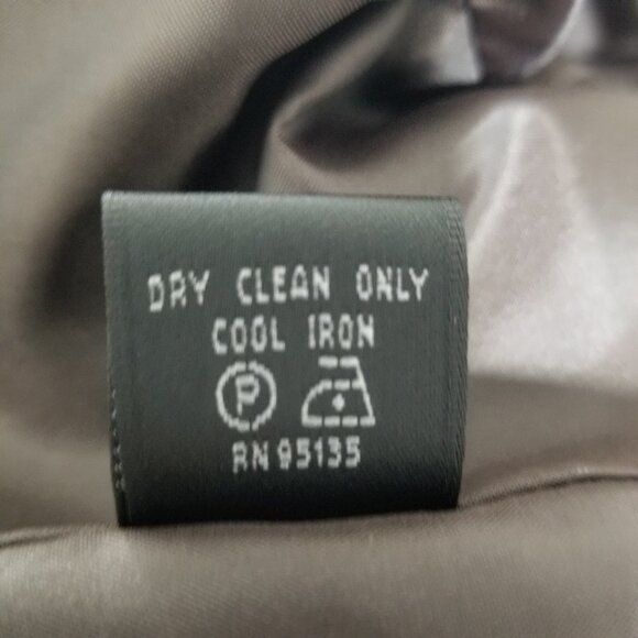 Lafayette 148 Ny Womens Wool Blazer 10 Brown Modern Single Button Jacket Career - Picture 8 of 9